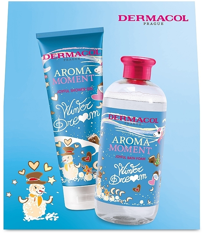 Set - Dermacol Aroma Ritual Winter Dream (s/g/250ml + bath/foam/500ml) — photo N1