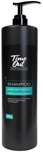 Revitalizing & Strengthening Shampoo - Time Out Professional Keratin Hair Shampoo — photo 1000 g