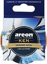 Blue Summer Air Freshener - Areon Gel Ken Summer Blue — photo N1