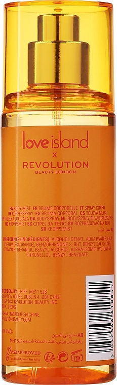 Makeup Revolution x Love Island Going on a Date Body Mist - Body Mist — photo N24