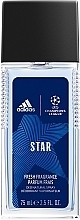 Fragrances, Perfumes, Cosmetics Adidas UEFA Champions League Star - Perfumed Deodorant Spray