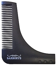 Beard Comb - Barburys Barberang Beard Shaping Comb — photo N5