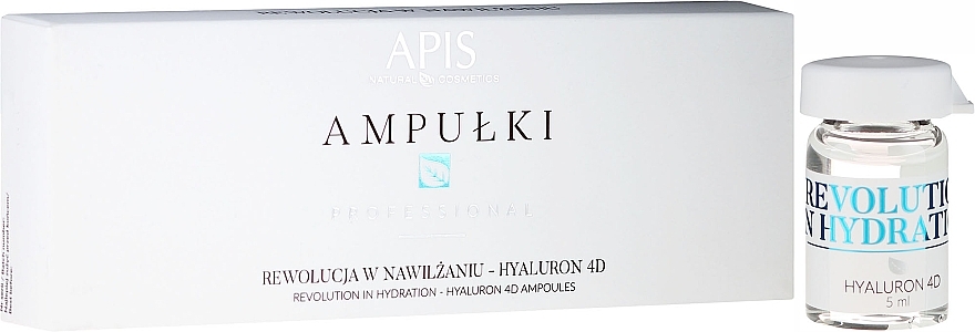 Face Concentrate - APIS Professional 4D Hyaluron Concentrate Ampule — photo N1