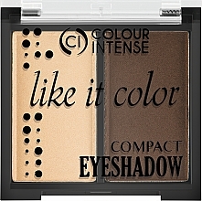 Double Eyeshadows - Colour Intense Like It Color Compact Eyeshadow — photo N2