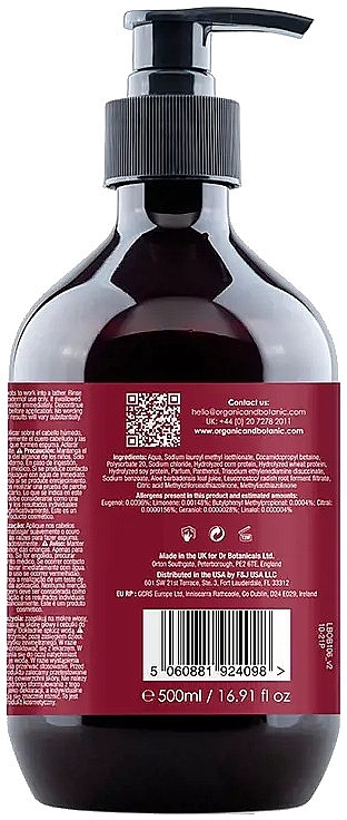 Keratin Hair Shampoo - Organic & Botanic Keratin Shampoo — photo N14