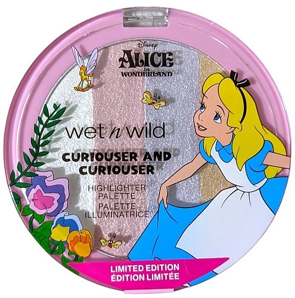 Wet N Wild Alice in Wonderland Curiouser And Curiouser Highlighter Palette - Highlighter Palette — photo N1