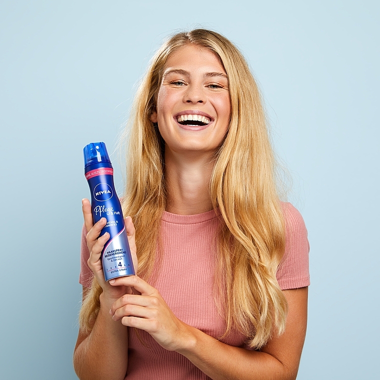 Extra Strong Hold Hair Spray ‘Care & Hold’ - NIVEA Styling Spray — photo N34