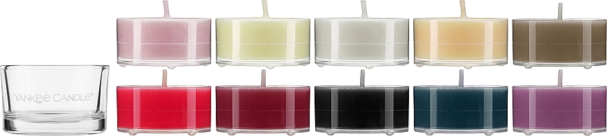 Set - Yankee Candle Set (candle/10*9.8g + acc/1pcs) — photo N2