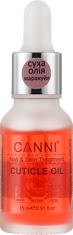 Dry Cuticle Oil "Passion Fruit" - Canni Cuticle Oil Premium — photo N2