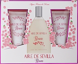 Instituto Espanol Aire de Sevilla Rosas - Set (edt/150ml + b/cr/150ml + sh/gel/150ml) — photo N12