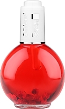 Fragrances, Perfumes, Cosmetics Flower Nail & Cuticle Oil - Silcare The Garden Of Colour Apple Red