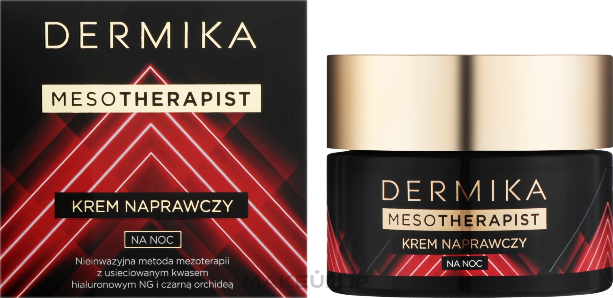 Revitalizing night face cream - Dermika Mesotherapist Cream — photo 50 ml