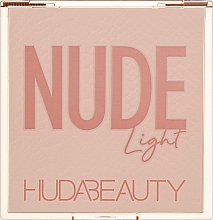 Shadow Palette - Huda Beauty Nude Obsessions Palette — photo N2