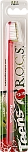 Fragrances, Perfumes, Cosmetics Toothbrush, medium, red - R.O.C.S. Teens