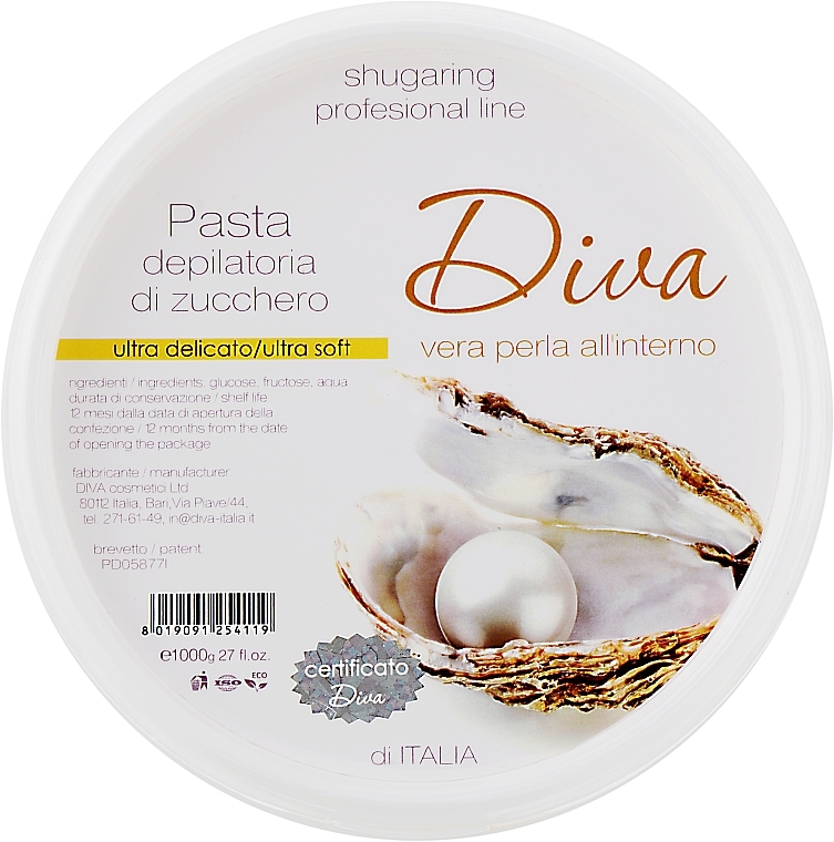 Ultra-Soft Sugaring Paste - Diva Cosmetici Sugaring Professional Line Ultra Soft — photo N33