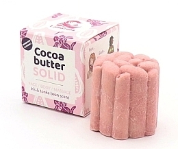 Face & Body Solid Butter - Lamazuna Solid Pink Cocoa Butter Iris & Tonka Bean — photo N2