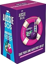 Fragrances, Perfumes, Cosmetics Set - Aussie SOS Save Your Long Hair! First Aio Kit (oil/100ml + mask/450ml)