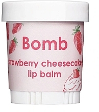 Fragrances, Perfumes, Cosmetics Lip Balm - Bomb Cosmetics Lip Balm Strawberry Cheesecake