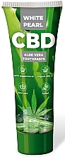 Fragrances, Perfumes, Cosmetics Aloe Vera Whitening Toothpaste  - VitalCare White Pearl CBD Aloe Vera Toothpaste