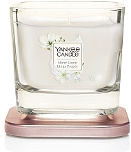Scented Candle - Yankee Candle Elevation Sheer Linen — photo N5