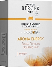 Fragrances, Perfumes, Cosmetics Maison Berger Aroma Energy - Car Air Freshener (refill)