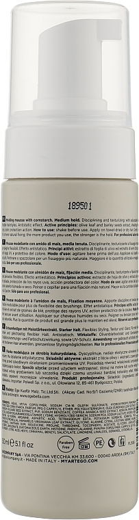 Liquid Gas-Free Hair Styling Mousse - Artego Touch Pure Waves — photo N2