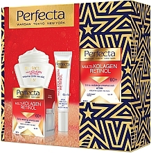 Fragrances, Perfumes, Cosmetics Set - Perfecta Multi-Collagen Retinol 60 + (cr/50ml + eye/cr/15ml)