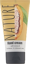 Fragrances, Perfumes, Cosmetics Cocoa Butter Hand Cream - Bioton Cosmetics Nature