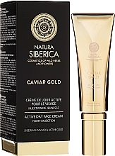 Fragrances, Perfumes, Cosmetics Active Day Cream "Youth Injection" - Natura Siberica Caviar Gold