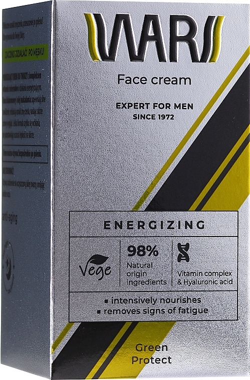 Vitamin & Mineral Complex Face Cream - Wars Expert For Men — photo N12