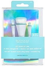 Mini Makeup Brush Set & Makeup Bag - EcoTools All Eyes On Me Mini 360 Ultimate Brush Kit — photo N1