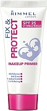 Face Primer - Rimmel Fix & Protect Makeup Primer SPF25 — photo N1