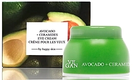 Fragrances, Perfumes, Cosmetics Set - Vegan By Happy Avocado + Ceramides Eye Cream (eye/cream/3x10ml)