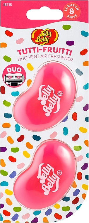 Car Perfume Clip 'Tutti Frutti' - Jelly Belly — photo N12