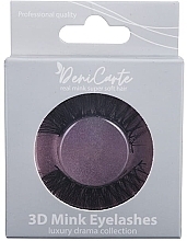 False Lashes with Elastic Band, 3D-04 - Deni Carte 3D Mink Eyelashes — photo N2