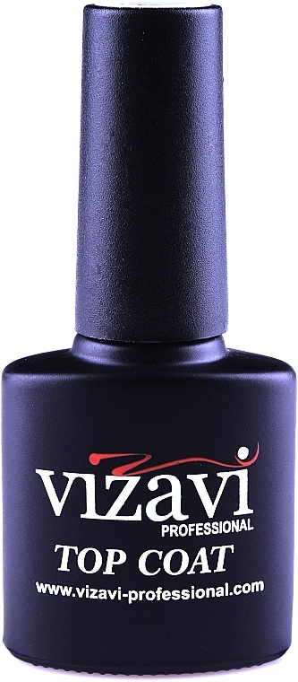 Wipe Off Top Coat - Vizavi Professional Top Coat — photo N1