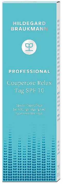 Couperose Relax Tag SPF10 Day Cream  - Hildegard Braukmann Professional Couperose Relax Tag SPF10 — photo N2