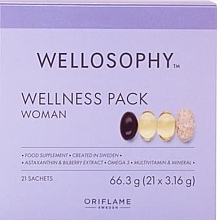 Fragrances, Perfumes, Cosmetics Women Complex - Oriflame Wellosophy Wellness Pack Woman