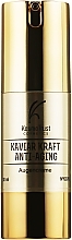 Fragrances, Perfumes, Cosmetics Eye Cream with Black Caviar Extract & Gold - KosmoTrust Cosmetics Anti-Aging Kaviar Kraft Augencreme