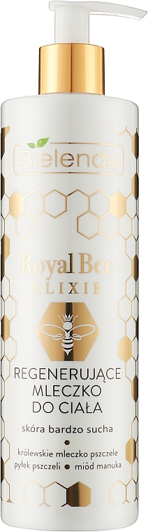 Regenerating Body Milk - Bielenda Royal Bee Elixir Regenerating Body Milk — photo N1