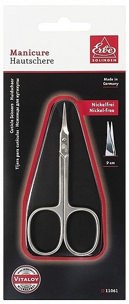 Nail Scissors, 9 cm - Erbe Solingen — photo N2