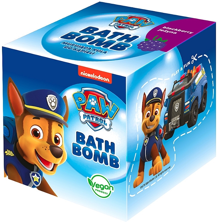 Chase Bath Bomb, berry - Nickelodeon Paw Patrol — photo N5