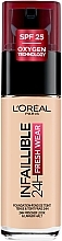 Long-Lasting Foundation with Natural Radiant Finish - L'Oreal Paris Infaillible 24H Fresh Wear Foundation — photo N6