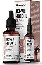 Dietary Supplement "D3-Vit 4000 IU" - Pharmovit Clean label D3-Vit 4000 IU Oil Active — photo N5