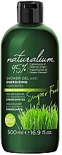 Fragrances, Perfumes, Cosmetics Wheatgrass Shower Gel - Naturalium Energizing Shower Gel