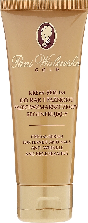 Anti-Wrinkle Regenerating Hand and Nail Cream - Pani Walewska Gold Hand and Nail Cream-Concentrate — photo N1