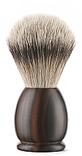 Shaving Brush, large - Acca Kappa Apollo Ebony Wood Shaving Brush — photo N7