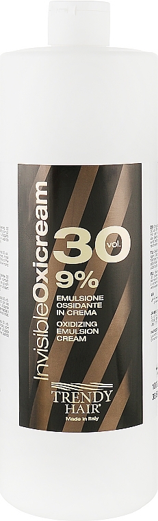 Cream Oxidizer 9% - Trendy Hair Invisible Oxicream 9% (30V) — photo N1