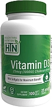 Fragrances, Perfumes, Cosmetics Dietary Supplement "Vitamin D3" - Health Thru Nutrition Vitamin D3 25 Mcg