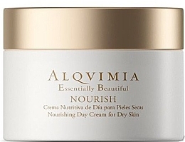 Fragrances, Perfumes, Cosmetics Nourishing Day Cream for Dry Skin - Alqvimia Nourish Dry Skin Cream (sample)